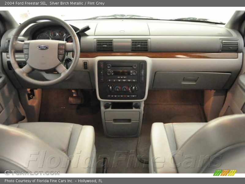Silver Birch Metallic / Flint Grey 2004 Ford Freestar SEL