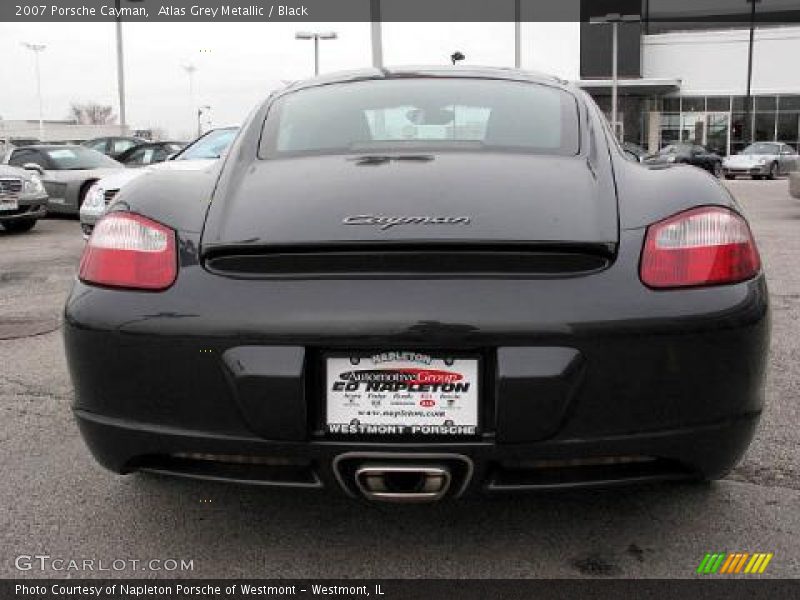 Atlas Grey Metallic / Black 2007 Porsche Cayman