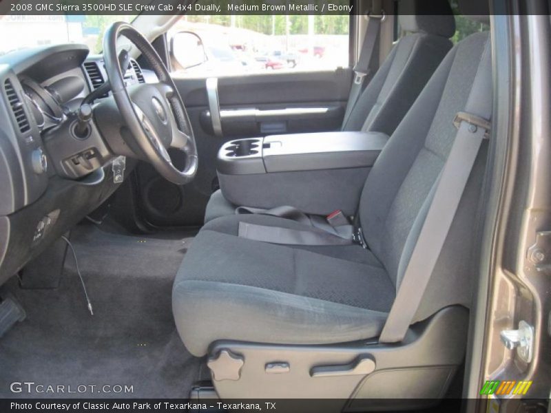 Medium Brown Metallic / Ebony 2008 GMC Sierra 3500HD SLE Crew Cab 4x4 Dually