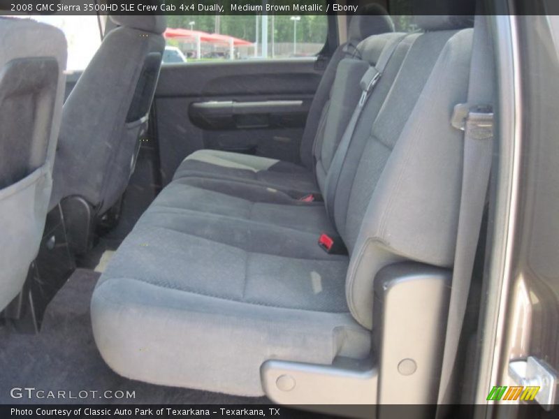 Medium Brown Metallic / Ebony 2008 GMC Sierra 3500HD SLE Crew Cab 4x4 Dually