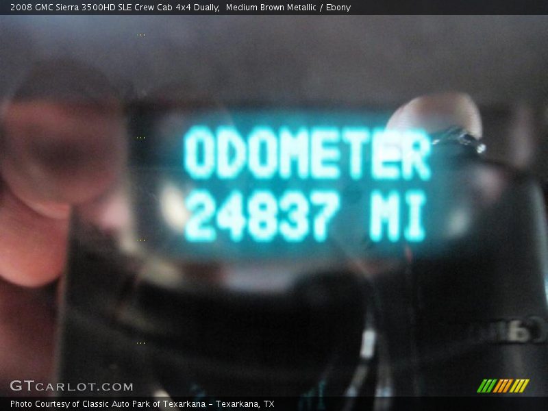 Medium Brown Metallic / Ebony 2008 GMC Sierra 3500HD SLE Crew Cab 4x4 Dually