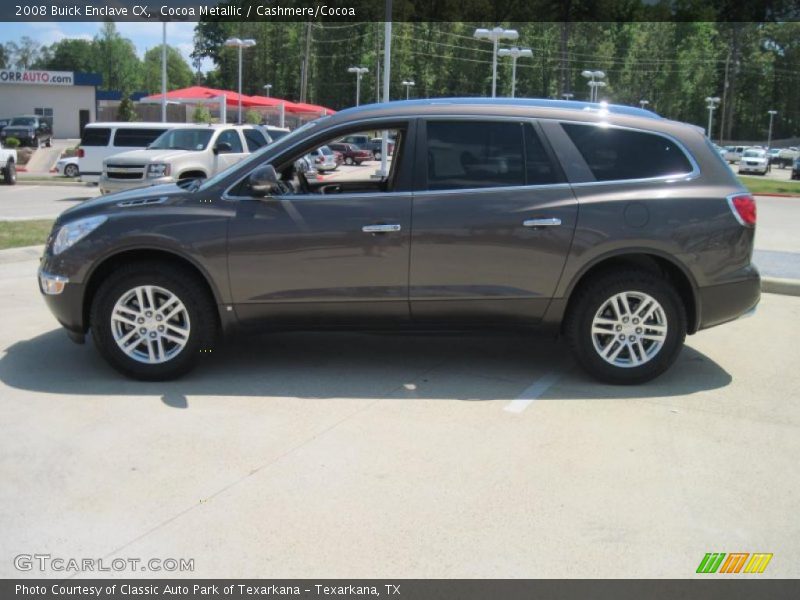 Cocoa Metallic / Cashmere/Cocoa 2008 Buick Enclave CX