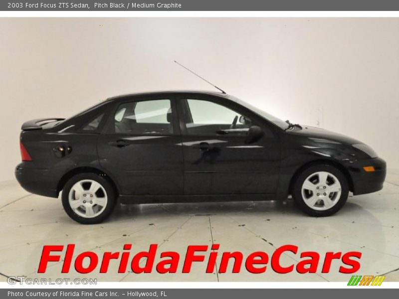 Pitch Black / Medium Graphite 2003 Ford Focus ZTS Sedan