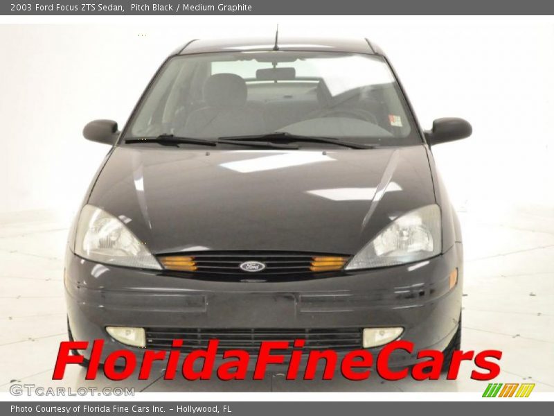Pitch Black / Medium Graphite 2003 Ford Focus ZTS Sedan