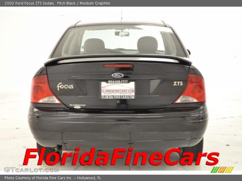 Pitch Black / Medium Graphite 2003 Ford Focus ZTS Sedan