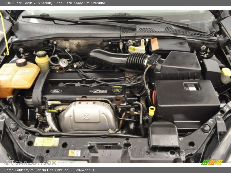 Pitch Black / Medium Graphite 2003 Ford Focus ZTS Sedan