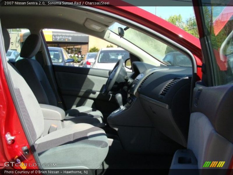 Sonoma Sunset Red / Charcoal/Steel 2007 Nissan Sentra 2.0