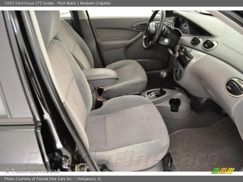 Pitch Black / Medium Graphite 2003 Ford Focus ZTS Sedan