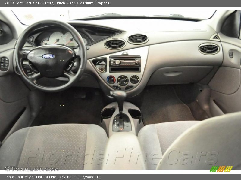 Pitch Black / Medium Graphite 2003 Ford Focus ZTS Sedan