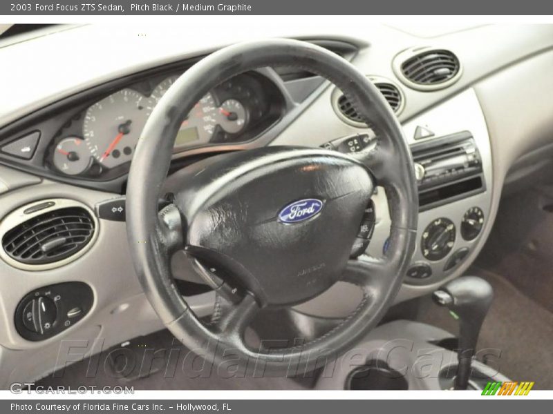 Pitch Black / Medium Graphite 2003 Ford Focus ZTS Sedan