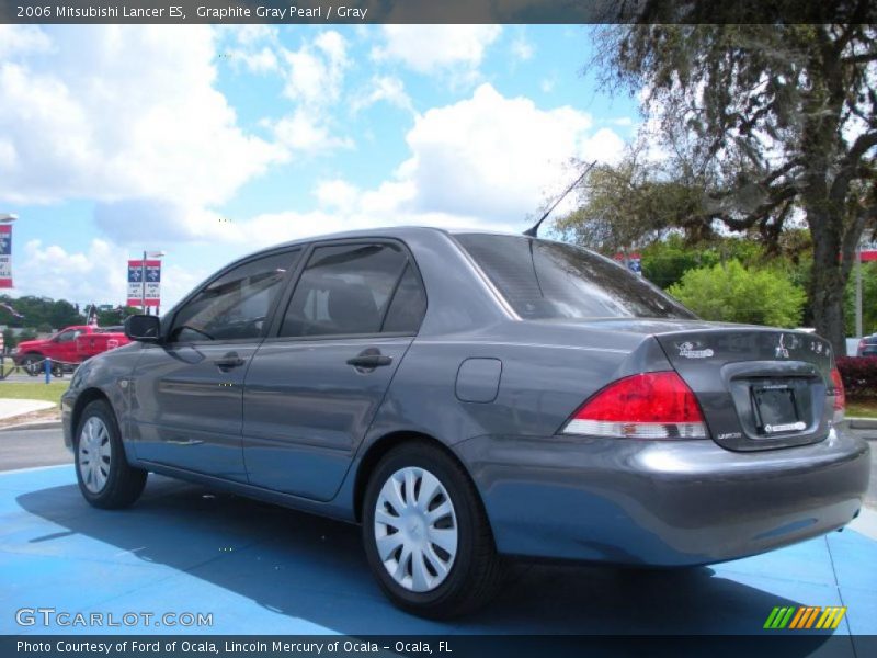 Graphite Gray Pearl / Gray 2006 Mitsubishi Lancer ES