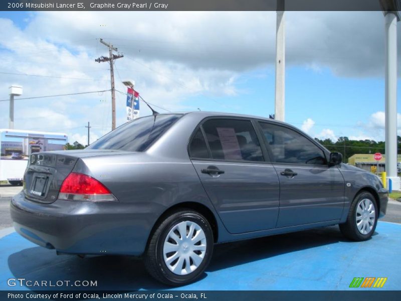 Graphite Gray Pearl / Gray 2006 Mitsubishi Lancer ES