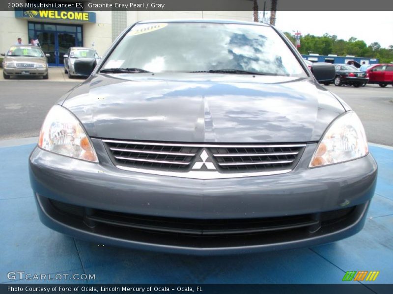 Graphite Gray Pearl / Gray 2006 Mitsubishi Lancer ES