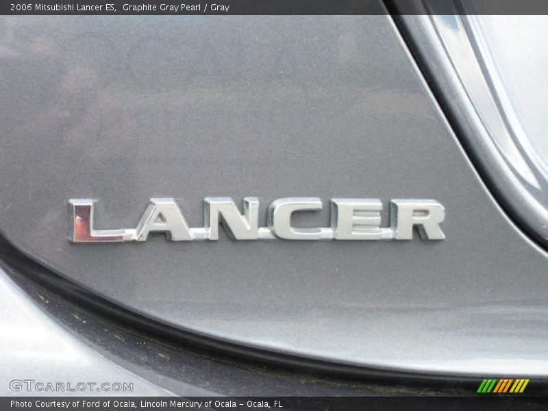 Graphite Gray Pearl / Gray 2006 Mitsubishi Lancer ES