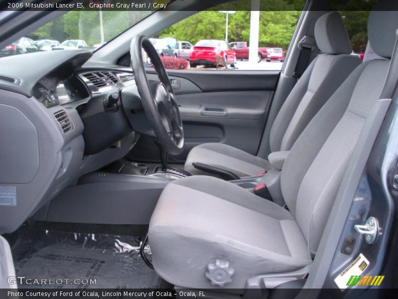 Graphite Gray Pearl / Gray 2006 Mitsubishi Lancer ES