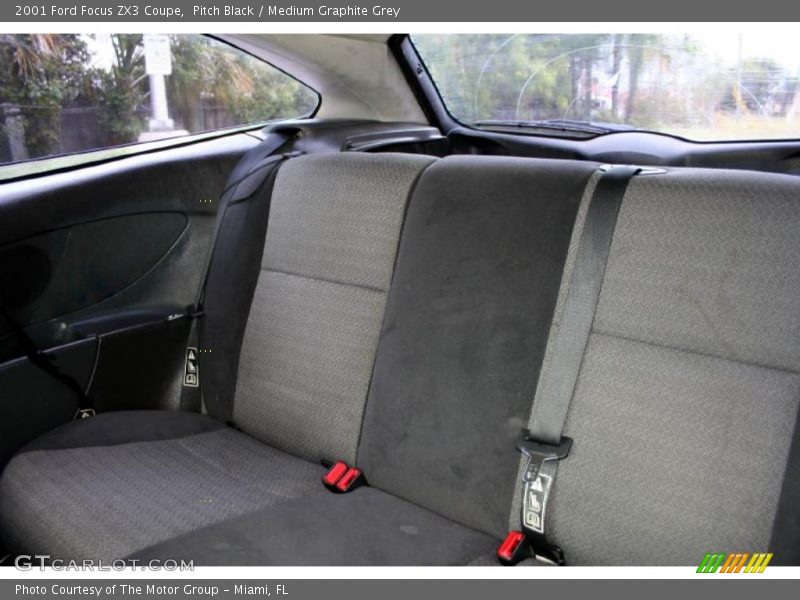 Pitch Black / Medium Graphite Grey 2001 Ford Focus ZX3 Coupe