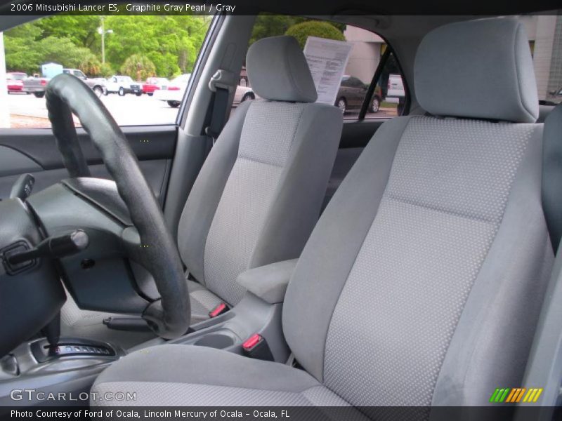 Graphite Gray Pearl / Gray 2006 Mitsubishi Lancer ES