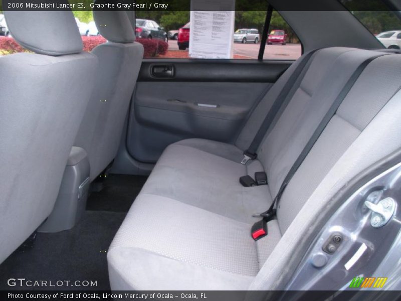 Graphite Gray Pearl / Gray 2006 Mitsubishi Lancer ES