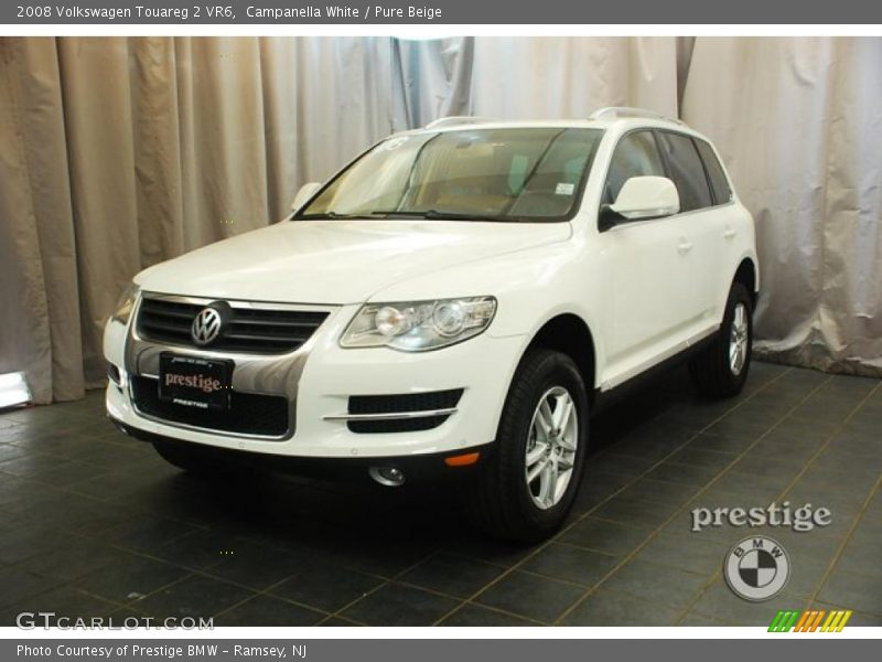 Campanella White / Pure Beige 2008 Volkswagen Touareg 2 VR6
