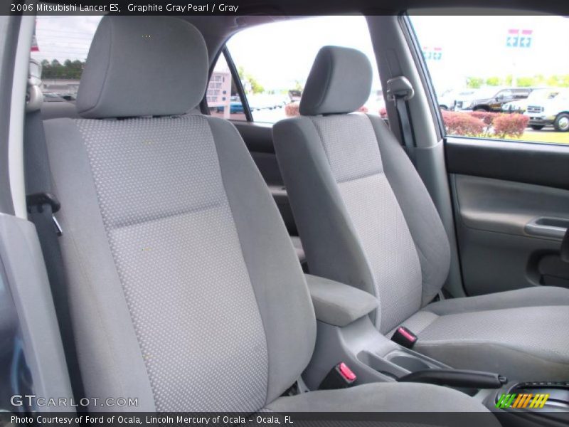 Graphite Gray Pearl / Gray 2006 Mitsubishi Lancer ES