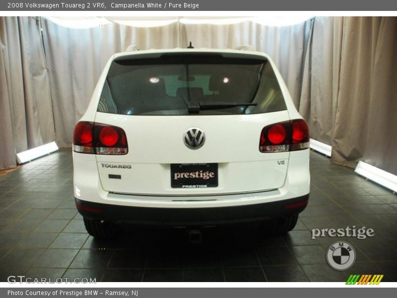 Campanella White / Pure Beige 2008 Volkswagen Touareg 2 VR6