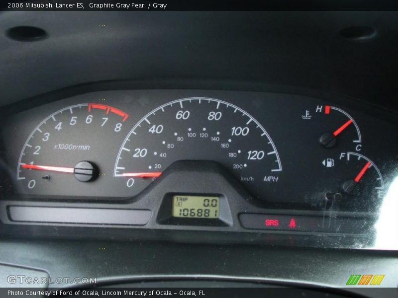 Graphite Gray Pearl / Gray 2006 Mitsubishi Lancer ES