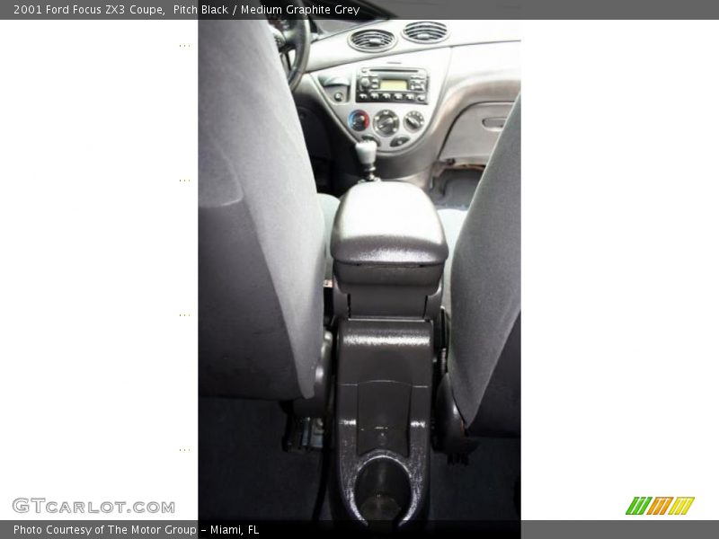 Pitch Black / Medium Graphite Grey 2001 Ford Focus ZX3 Coupe