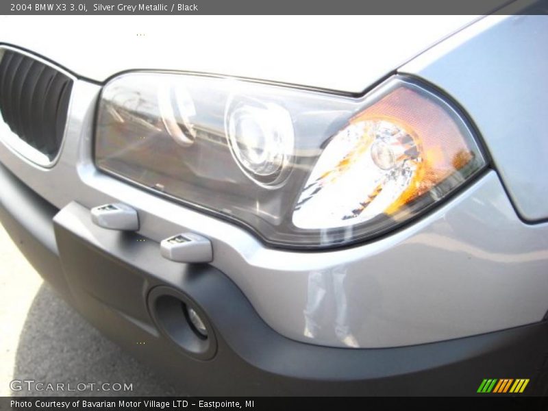 Silver Grey Metallic / Black 2004 BMW X3 3.0i