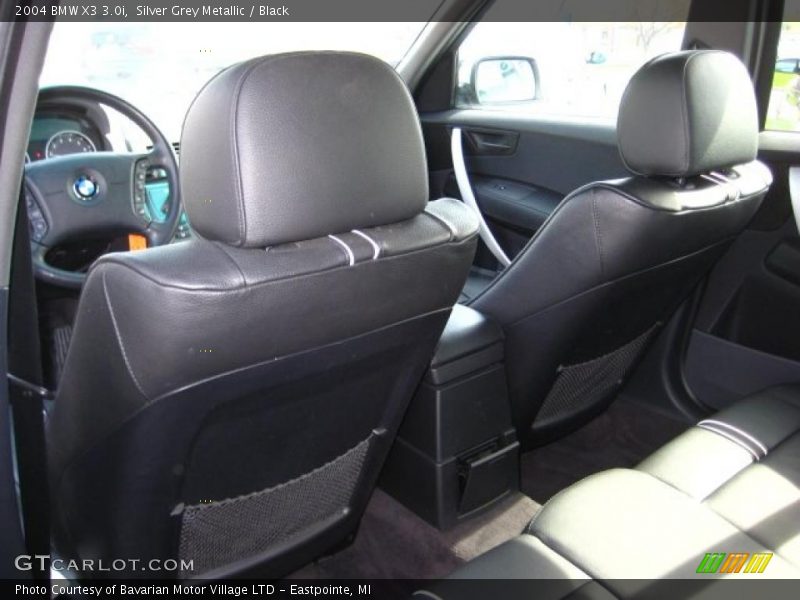 Silver Grey Metallic / Black 2004 BMW X3 3.0i