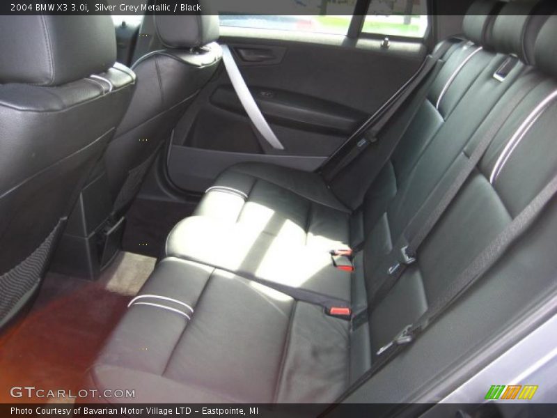 Silver Grey Metallic / Black 2004 BMW X3 3.0i