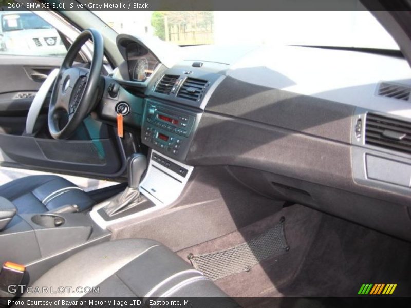 Silver Grey Metallic / Black 2004 BMW X3 3.0i