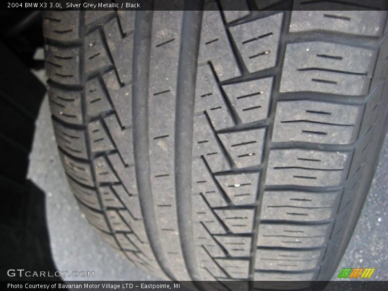 Silver Grey Metallic / Black 2004 BMW X3 3.0i