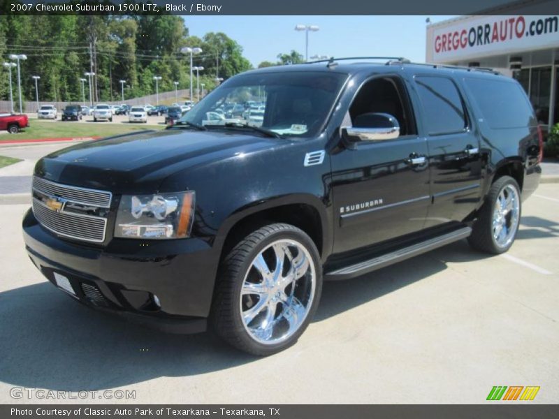 Black / Ebony 2007 Chevrolet Suburban 1500 LTZ