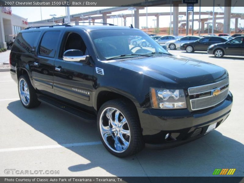 Black / Ebony 2007 Chevrolet Suburban 1500 LTZ