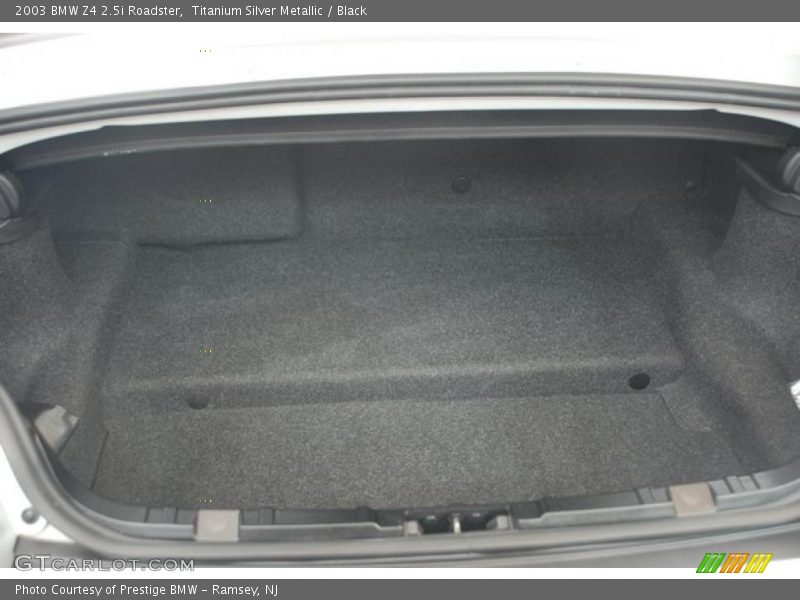 Titanium Silver Metallic / Black 2003 BMW Z4 2.5i Roadster