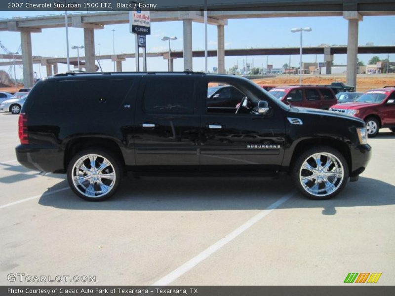 Black / Ebony 2007 Chevrolet Suburban 1500 LTZ