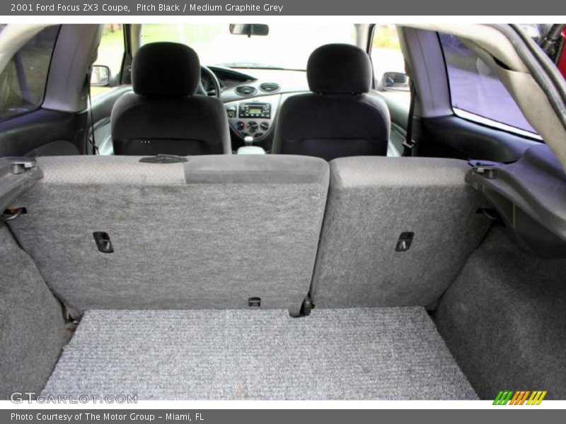 Pitch Black / Medium Graphite Grey 2001 Ford Focus ZX3 Coupe