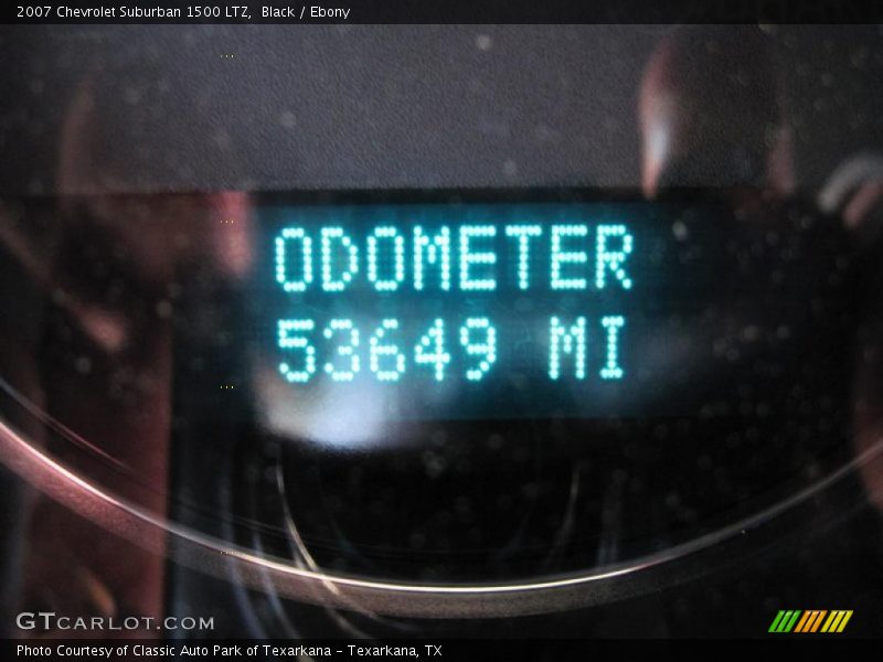 Black / Ebony 2007 Chevrolet Suburban 1500 LTZ