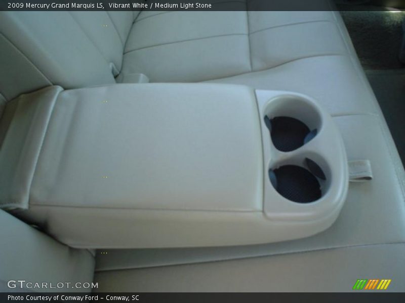 Vibrant White / Medium Light Stone 2009 Mercury Grand Marquis LS