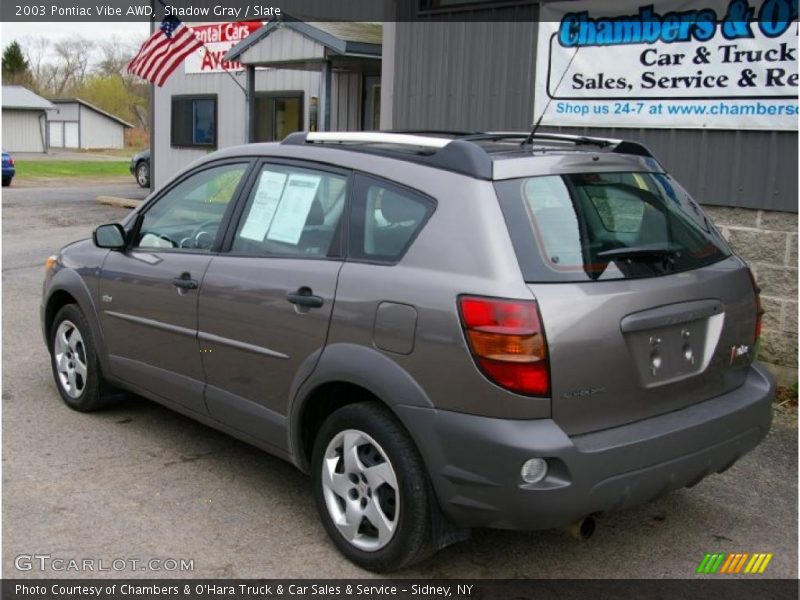 Shadow Gray / Slate 2003 Pontiac Vibe AWD