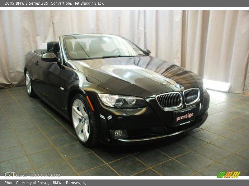 Jet Black / Black 2009 BMW 3 Series 335i Convertible