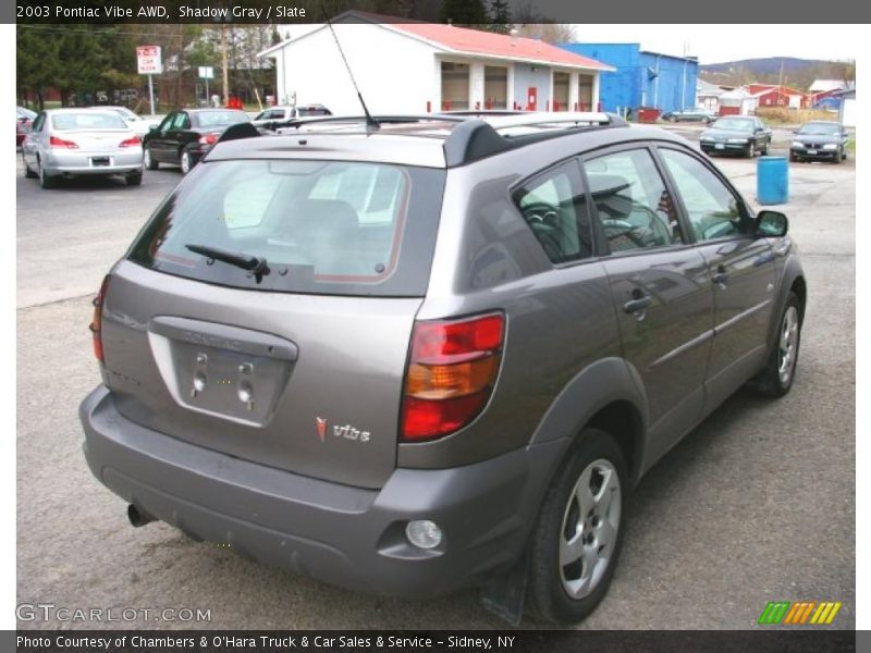 Shadow Gray / Slate 2003 Pontiac Vibe AWD