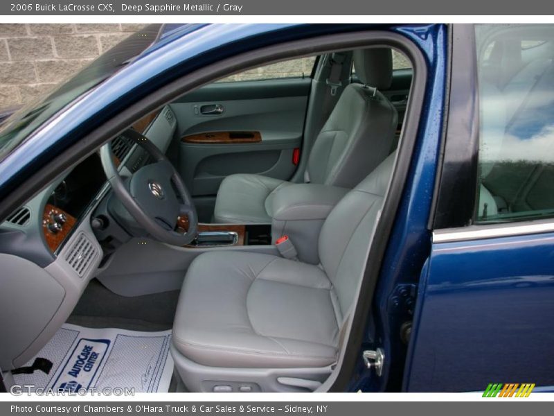 Deep Sapphire Metallic / Gray 2006 Buick LaCrosse CXS