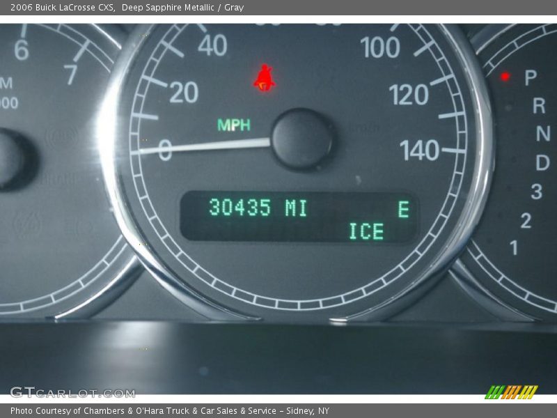 Deep Sapphire Metallic / Gray 2006 Buick LaCrosse CXS