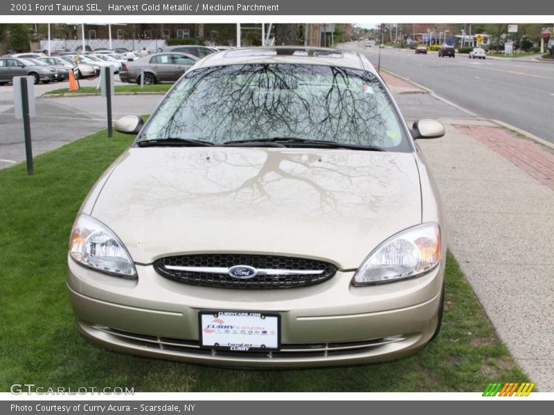 Harvest Gold Metallic / Medium Parchment 2001 Ford Taurus SEL