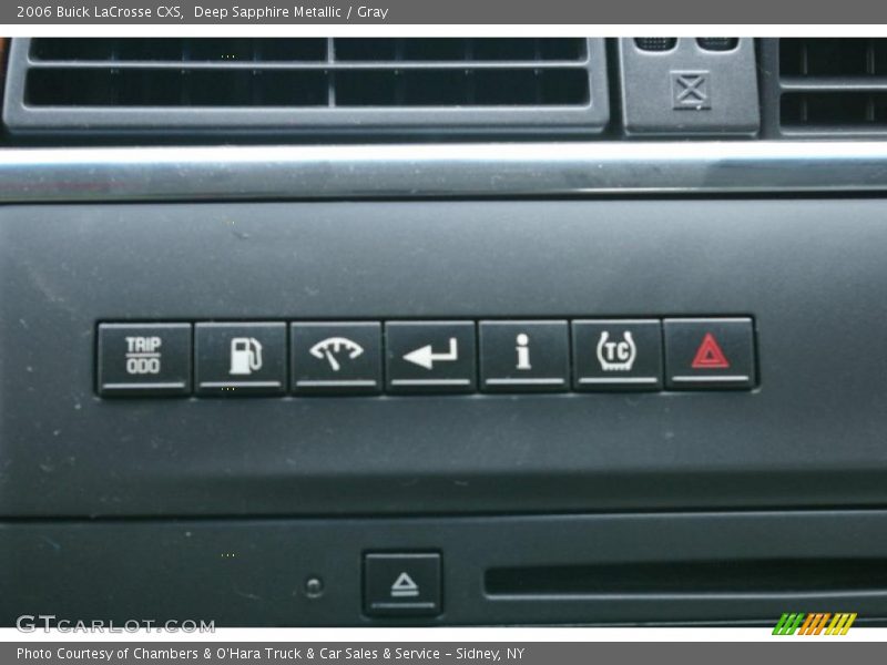 Deep Sapphire Metallic / Gray 2006 Buick LaCrosse CXS