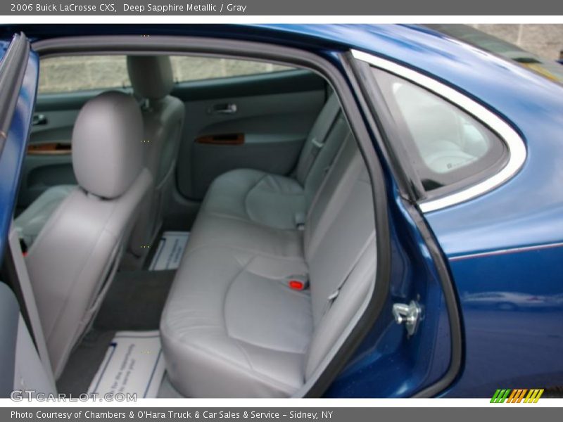 Deep Sapphire Metallic / Gray 2006 Buick LaCrosse CXS