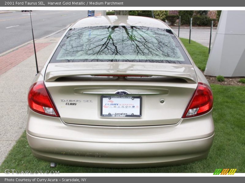 Harvest Gold Metallic / Medium Parchment 2001 Ford Taurus SEL