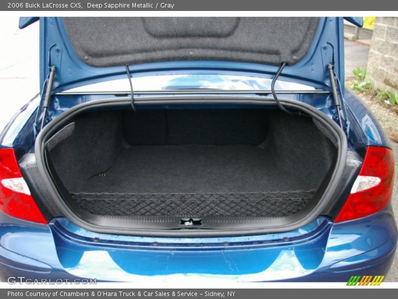 Deep Sapphire Metallic / Gray 2006 Buick LaCrosse CXS