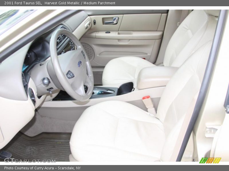 Harvest Gold Metallic / Medium Parchment 2001 Ford Taurus SEL